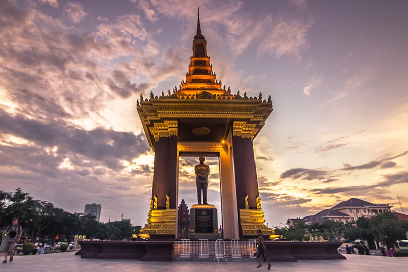 Phnom Penh - Vol de Départ
