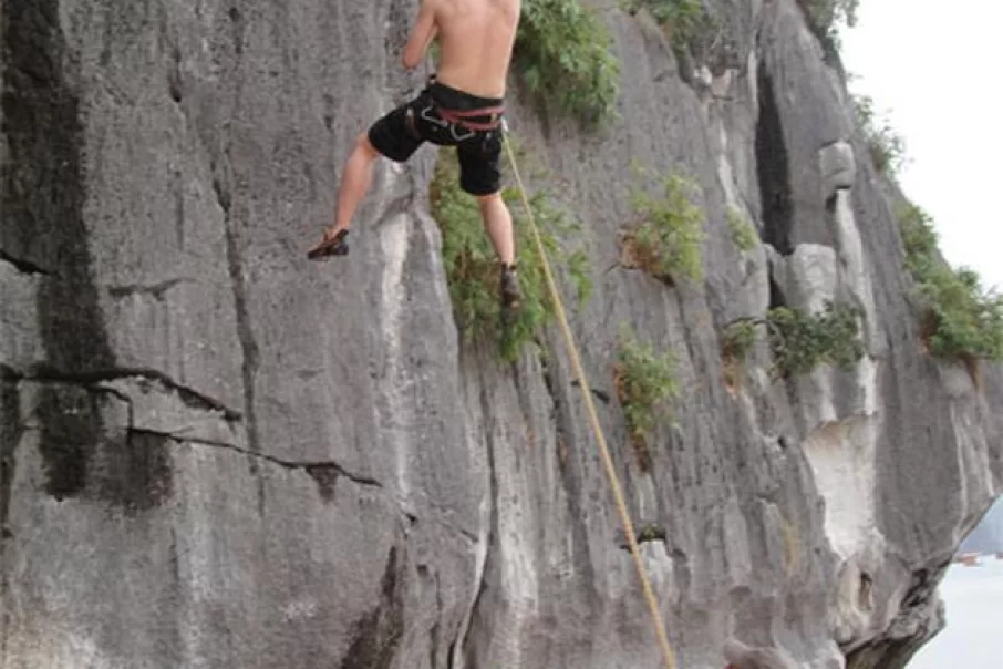 rock-climb