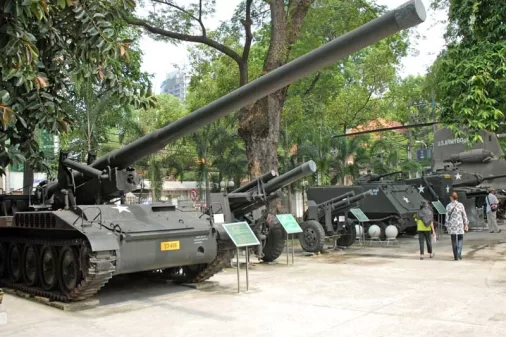 Le musée des vestiges de la guerre à Ho Chi Minh Ville