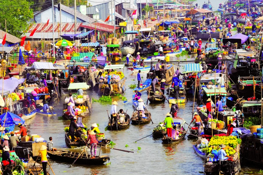 voyagevietnam-floating-market
