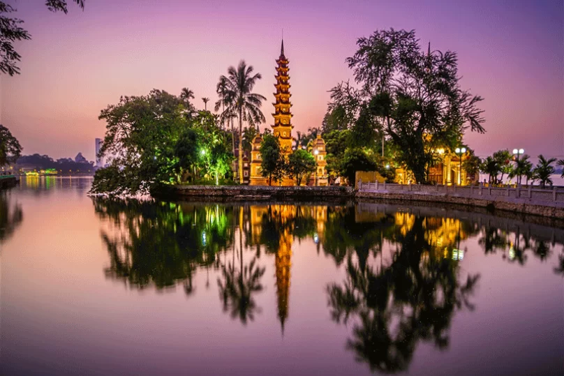 Hanoi - Vol de Départ