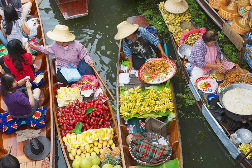 Bangkok – Marché Flottant – « Sampran Riverside »